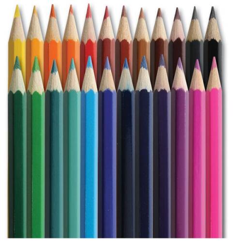 Download Classmaster Colouring Pencils Assorted (Pack of 24) CPW24 EG60068