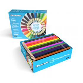 Classmaster Colouring Pencils Assorted (Pack of 144) CP144 EG60070