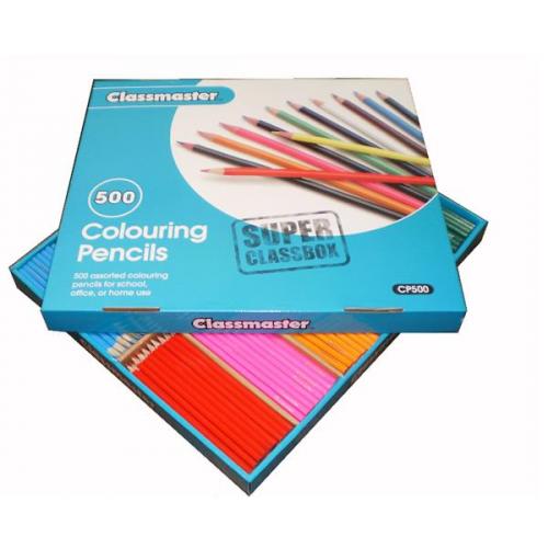 Download Classmaster Colouring Pencils Assorted (Pack of 500) CP500 EG60072