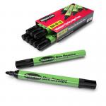 Show-me Drywipe Marker Medium Tip Black (Pack of 10) SDP EG60137