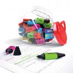 Swash Mini Highlighters in Screw Top Tub Assorted (Pack of 50) MHL50T EG60139