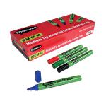 Show-me Drywipe Markers Medium Tip Slim Barrel Assorted (Pack of 48) CP48A EG60224