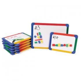 Show-me Magnetic Whiteboard A4 Gridded (10 Pack) MBA4/10 EG60253