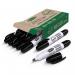 Show-me Eco Drywipe Markers Black (Pack of 10) STM10 EG60301