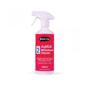 Show-Me Whiteboard Cleaner 500ml WCE500 EG60365