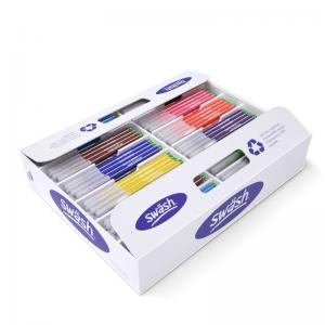 Swash KOMFIGRIP Colouring Pen Fine Tip Assorted Pack of 300 TC300F