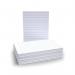 Economy Drywipe Boards 500 Micron Lined Portrait A4 (Pack of 100) WBL100 EG62996