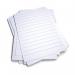 Economy Drywipe Boards 500 Micron Lined Portrait A4 (Pack of 100) WBL100 EG62996