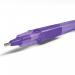 Swash Triangular Ballpoint Pens Rubber-Grip Purple (Pack of 40) + 3 Free Green BBT40PUR EG63408