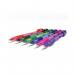 Swash Triangular Ballpoint Pens Rubber-Grip Purple (Pack of 40) + 3 Free Green BBT40PUR EG63408