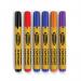 Show-me Show-Me Flipchart Markers Bullet-Tip Assorted (Pack of 6) FCM6A EG63432