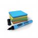 Show-me Magnet Notes 75x75mm Assorted (Pack of 40) MNT757540A EG63451