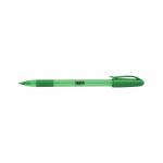 Swash Triangular Ballpoint Pens with Rubber Grip 40 Green + 3 Purple (Pack of 43) BBT40GN EG63463