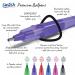 Swash Triangular Ballpoint Pens with Rubber Grip 40 Pink + 3 Purple (Pack of 43) BBT40PK EG63464