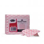 Show-me Plant Based Drywipe Eraser Cloths Assorted (Pack of 40) PBDC40RD EG63548