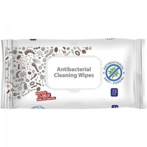 Multipurpose Antibacterial Wipes 72; unscented. Effective for medical