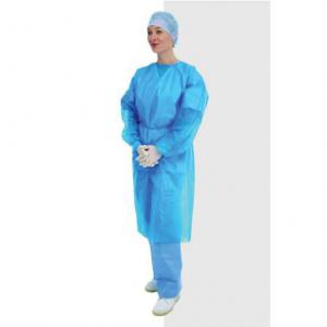 Disposable Long Sleeve Gown Premium non-woven garment in striking