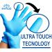 Intco Nitrile Gloves Large (100-pack): Professional-grade hand protection in blue. Durable comfortable with excellent grip. Powder-free latex-free. NGI100LBU