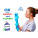 Intco Nitrile Gloves Large (100-pack): Professional-grade hand protection in blue. Durable comfortable with excellent grip. Powder-free latex-free. NGI100LBU