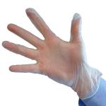 Small Vinyl Gloves (100-pack): Essential for hygiene catering medical use household chores. Ambidextrous easy on/off. Trusted janitorial protection. VG100SC