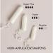Grace and Green Organic Cotton Non Applicator Tampons Regular (Pack of 18) GG0TR001 EHC03532
