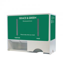 Grace and Green Compact Two Product Free Vending Dispenser GGPPD3 EHC03535