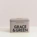 Grace and Green Durable Display Tin Stone (Pack of 3) GGTINCLAYCASE EHC03544