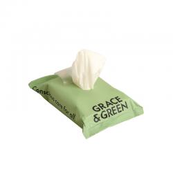 Grace and Green Biodegradable Bamboo Wipes (Pack of 25) GGWET WIPES 25 EHC18216