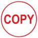 COLOP EOS R17 COPY Pre-Inked Circular Stamp C109531COP EM00835