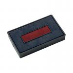 This photo shows a pack of two COLOP Stamp Pads in the colors blue and red. The pads have a rectangular shape and are designed for use with the COLOP E2002 Replacement Ink Pad. The packaging is labeled with the product name and brand.