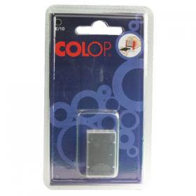 COLOP E/10 Replacement Ink Pad Black (Pack of 2) E10BK EM30489