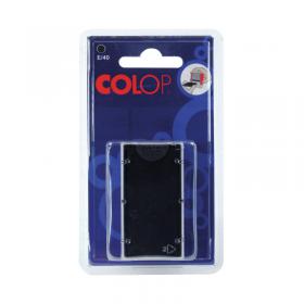 COLOP E40 Replacement Ink Pad Black (2 Pack) E40BK EM30508