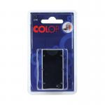 The COLOP Stamp Pads COLOP E40 Replacement Ink Pad Black (Pack of 2) E40BK EM30508 features two compact, rectangular ink pads in classic black color. The surface of the pads is smooth and evenly saturated, providing crisp and clean imprints with every use.