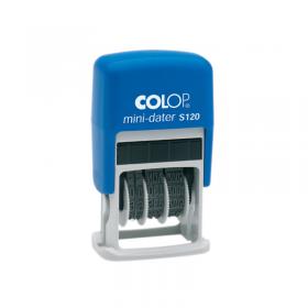 COLOP S120 Self Inking Mini Dater EM37284 EM37284