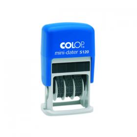 COLOP S120 Self Inking Mini Dater EM37284 EM37284