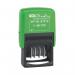The photograph captures a COLOP Ink Stamps COLOP S260L2 Green Line Text and Date Stamp PAID GLS260L2 EM42442. The stamp features a sturdy build, with crisp black text and a sleek design. The date and text are clearly visible, making it easy to create professional documents. The vibrant green color adds a pop of color to any workspace.