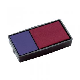 COLOP 649122 Replacement Ink Pad BlueRed (Pack of 2) 649122 EM83541
