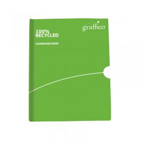 Graffico by 5 Star Recycled Casebound Notebook 160 Pages A5 EN08050 EN08050