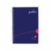 Graffico Hard Cover Wirebound Notebook 160 Pages A5 EN08814 EN08814