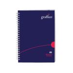 Graffico Polypropylene Wirebound Notebook 140 Pages A5 EN08822 EN08822