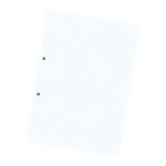 Exercise Paper A4 5mm Squares 2 Hole Punched (Pack of 2500) NU922005 EN71373