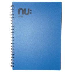 Cheap Stationery Supply of Nuco Nu Elite Notebook Soft Cover Casebound A4 Blue EL00336 EL00336 Office Statationery