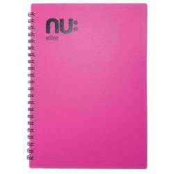 Cheap Stationery Supply of Nuco Nu Elite Notebook Soft Cover Casebound A4 Pink EL00338 EL00338 Office Statationery