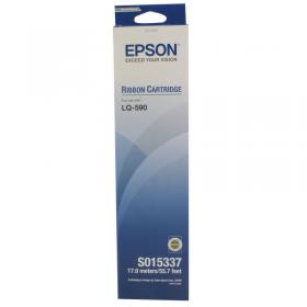 Epson SIDM Ribbon Cartridge For LQ590 Black C13S015337 EP15337