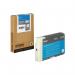 This photo shows a pack of Epson Ink Cartridges, specifically the T6172 DURABrite Ultra High Yield Cyan model. The bright blue cartridge stands out against the white packaging and includes the Epson logo and brand name.