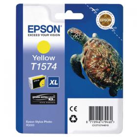 Epson T1574 Yellow Inkjet Cartridge C13T15744010 / T1574 EP47946