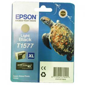 Epson T1577 Light Black Inkjet Cartridge C13T15774010 / T1577 EP47949