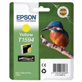 Epson T1594 Yellow Inkjet Cartridge C13T15944010 / T1594 EP48258