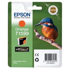 Epson T1599 Ink Cartridge Ultra Chrome Hi-Gloss2 Kingfisher Orange C13T15994010 EP48264