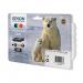 Epson 26XL Polar Bear Ink Cartridge High Yield CMYK Multipack C13T26364010 EP51988